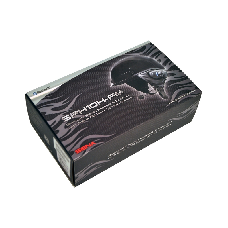 Bluetooth Intercom SENA SPH10H-FM pro otevřené přilby