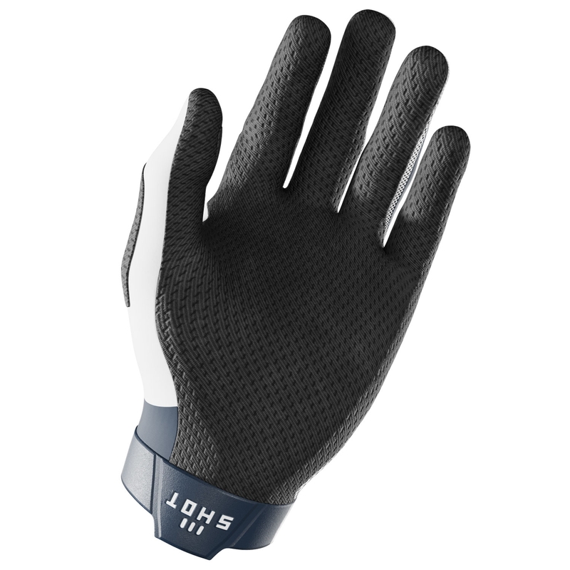 Motokrosové rukavice Shot Lite Pro modré