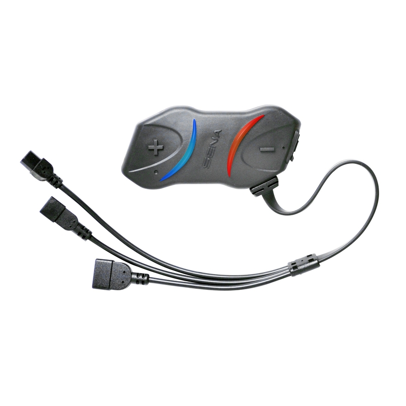 Bluetooth Intercom SENA 10R vr. diaľkového ovládania na riadidlá