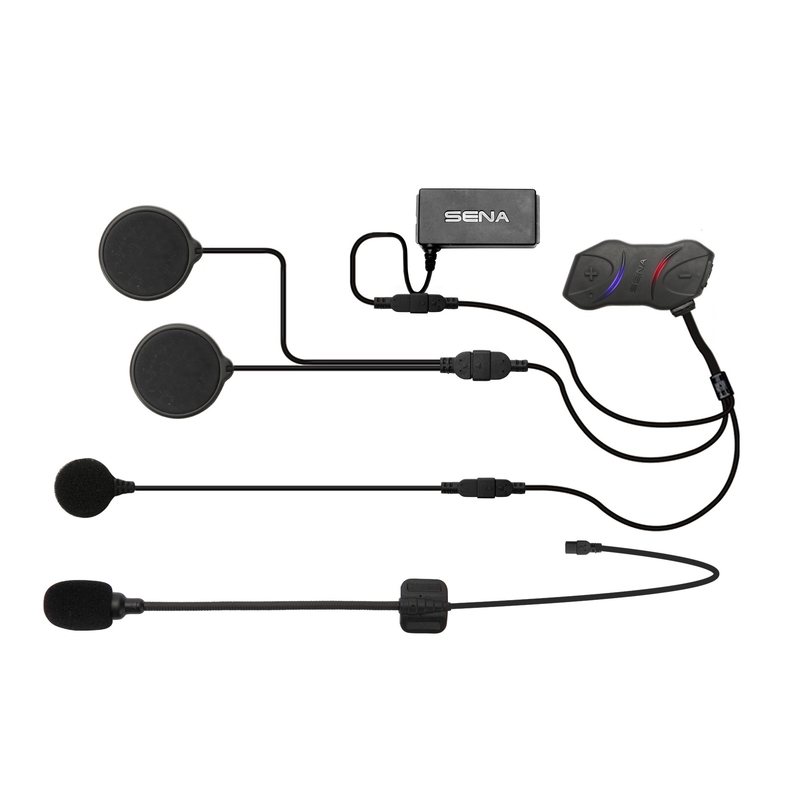 Bluetooth Intercom SENA 10R vr. diaľkového ovládania na riadidlá