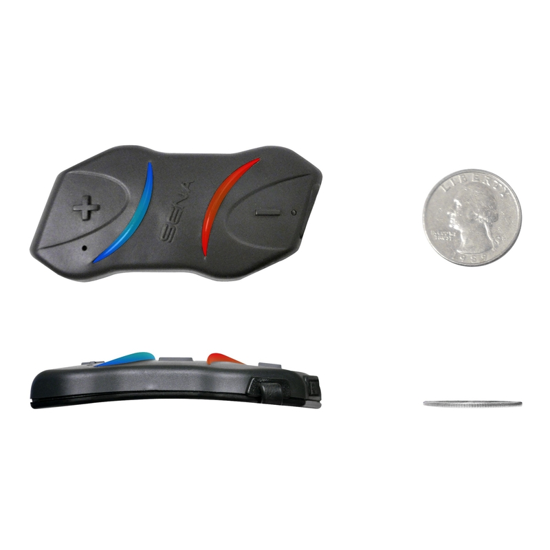 Bluetooth Intercom SENA 10R vr. diaľkového ovládania na riadidlá