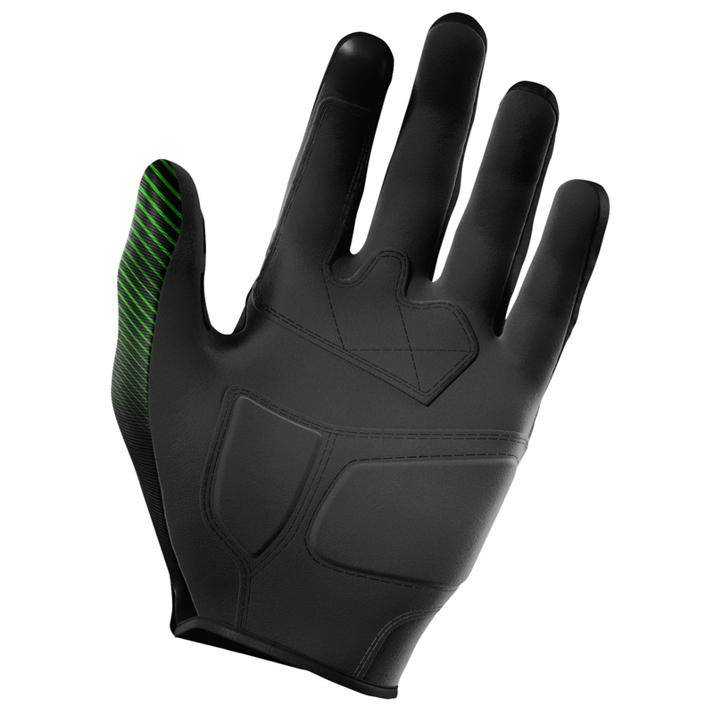 Motokrosové rukavice Shot Drift Rim zelené