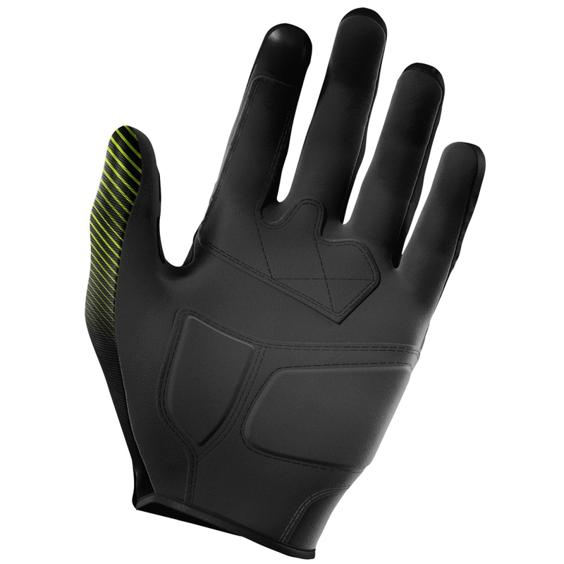 Motokrosové rukavice Shot Drift Rim fluo žlté