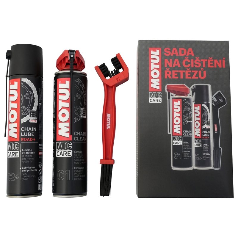 Darčeková sada na údržbu reťazí Motul