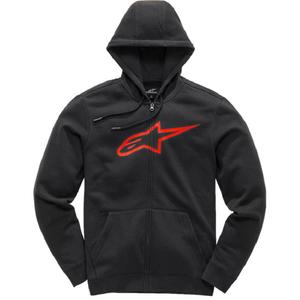 Mikina Alpinestars Ageless II Fleece čierno-červená
