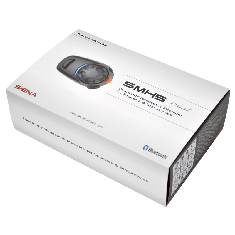 Sada 2 ks Bluetooth Intercomov SENA SMH5