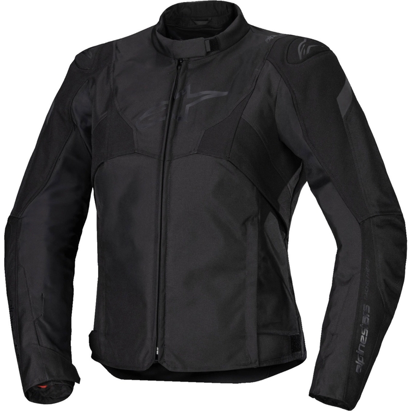 Dámska bunda na motorku Alpinestars Stella T-Jaws 4 Waterproof čierno-čierna