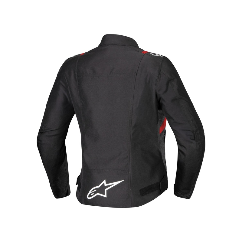 Dámska bunda na motorku Alpinestars Stella T-SPS 2 Waterproof čierno-bielo-fluo červená