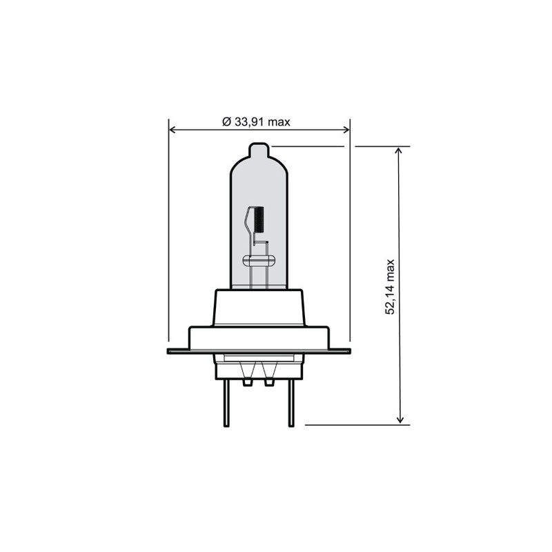 Lamp RMS H7 12V 55W