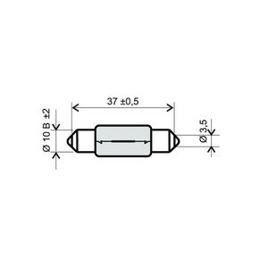 Lamp RMS 246510171 T11x39 12V 5W
