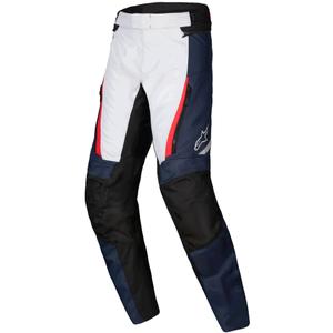 Nohavice na motorku Alpinestars ST-1 Waterproof modro-čierno-červené