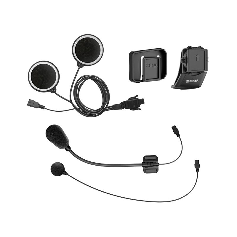 Držiak na prilbu s príslušenstvom pre Bluetooth Intercom SENA 10C/ 10C PRO/ 10C EVO