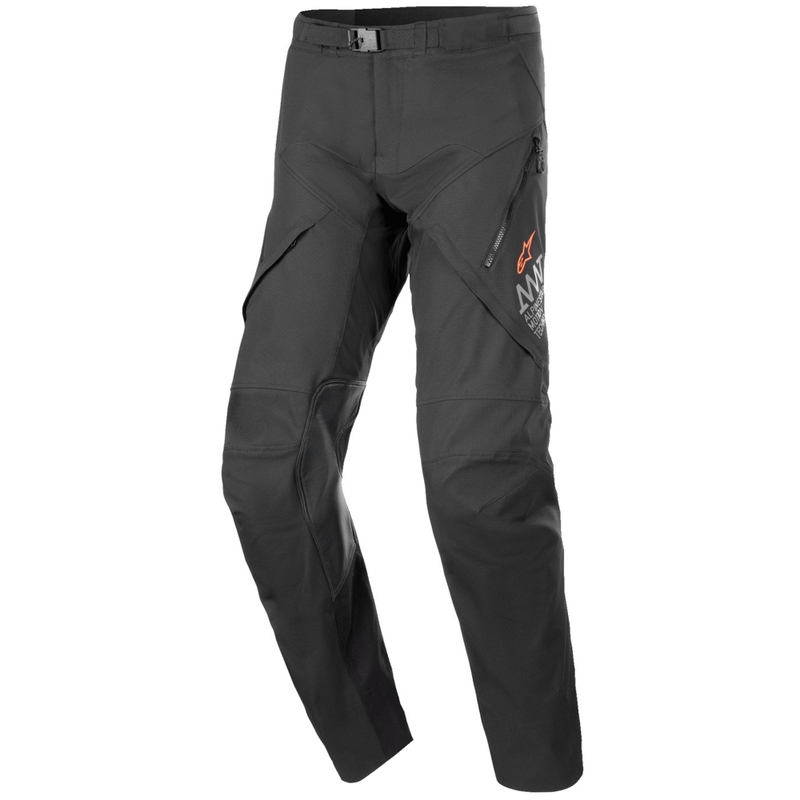 Skrátené nohavice na motorku Alpinestars AMT-8 Stretch Drystar XF čierne