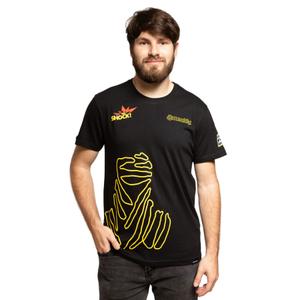 Tričko Meatfly Big Shock Dakar čierne