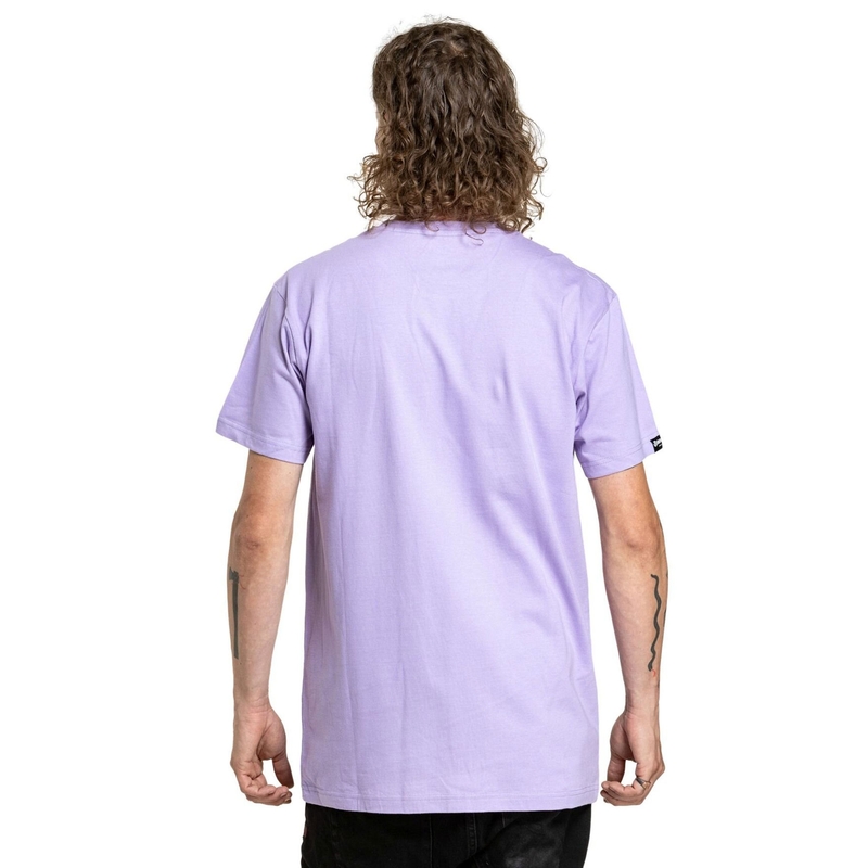 Tričko Meatfly Fullface fialové