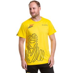 Tričko Meatfly Big Shock Dakar žlté