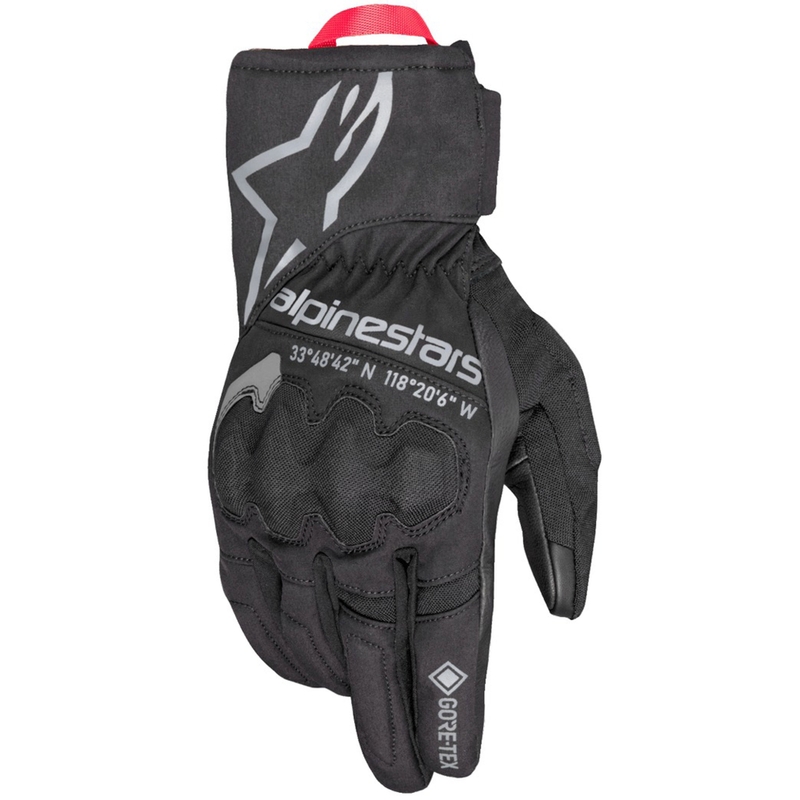 Rukavice na motorku Alpinestars Crestone Gore-Tex čierne