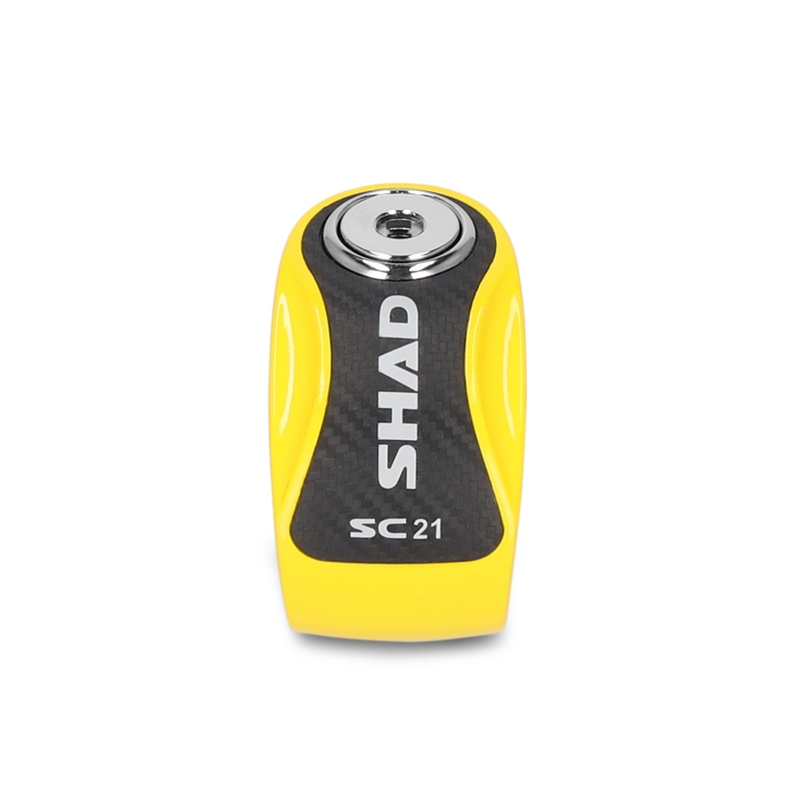 Zámok na kotúč SHAD SC21 žltá pin 6mm