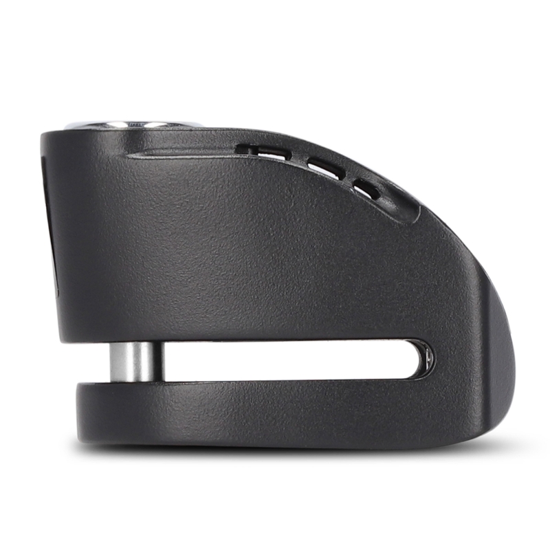 Zámok na kotúč s alarmom SHAD SC62A čierna čap 10 mm