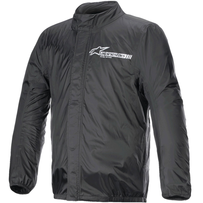 Nepremokavá bunda Alpinestars Hurricane Rain 2 čierna