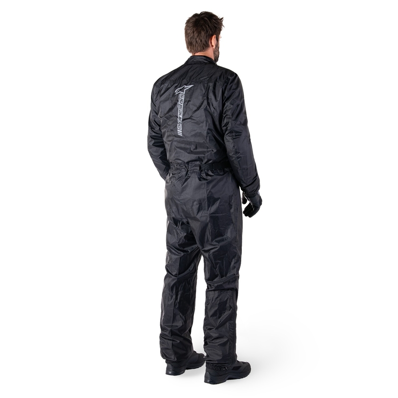 Nepremokavá kombinéza Alpinestars Hurricane Rain 2 čierna
