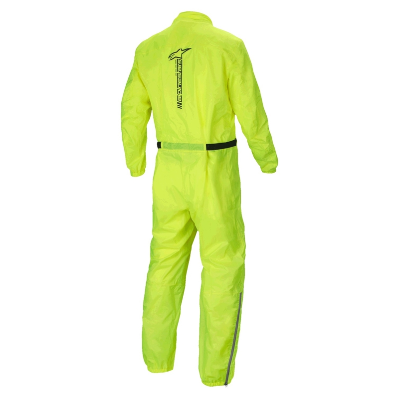 Nepremokavá kombinéza Alpinestars Hurricane Rain 2 fluo žltá