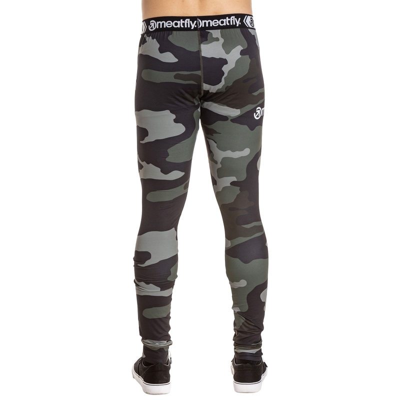 Termo spodky Meatfly Sloan camo olivovo zelené