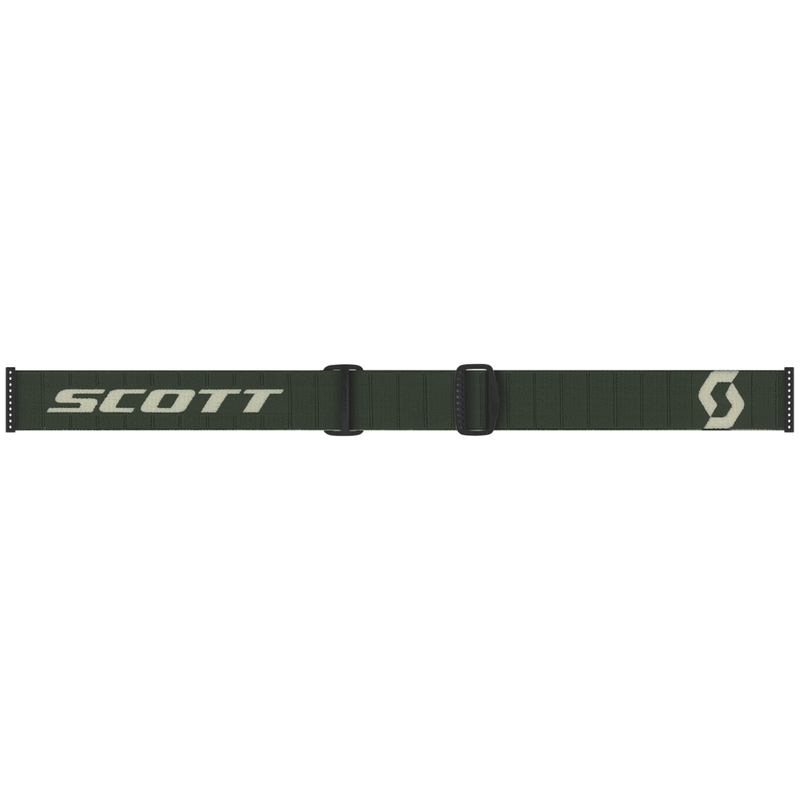 Motokrosové okuliare SCOTT Fury Enduro khaki s čírym plexi