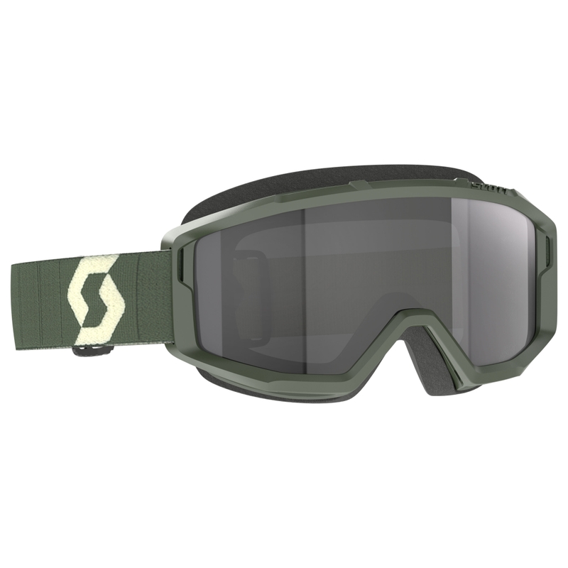 Motokrosové okuliare SCOTT Primal Sand Dust khaki so šedým plexi