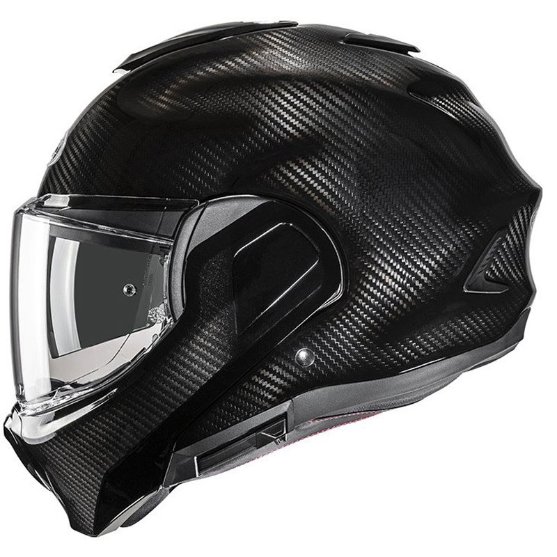 Preklápacia prilba na motocykel HJC F100 Carbon čierna