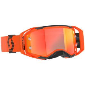 Motokrosové okuliare SCOTT Prospect 2.0 oranžovo-čierne s oranžovým zrkadlovým plexi