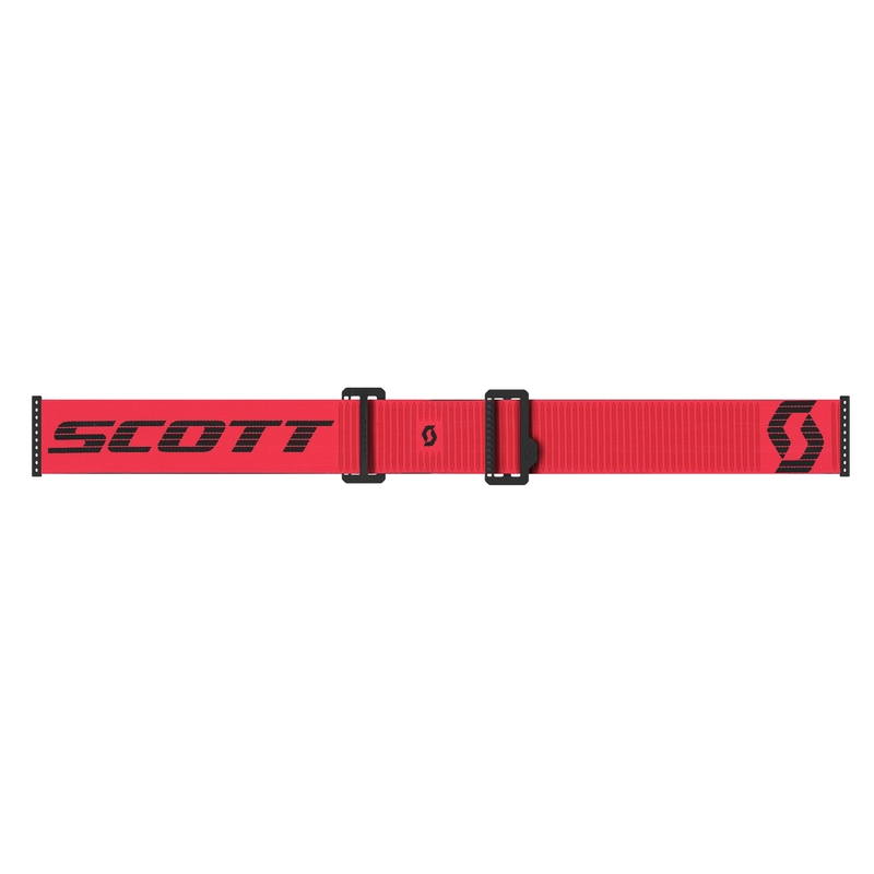 Motokrosové okuliare SCOTT Prospect 2.0 červeno-čierne so strieborným plexi
