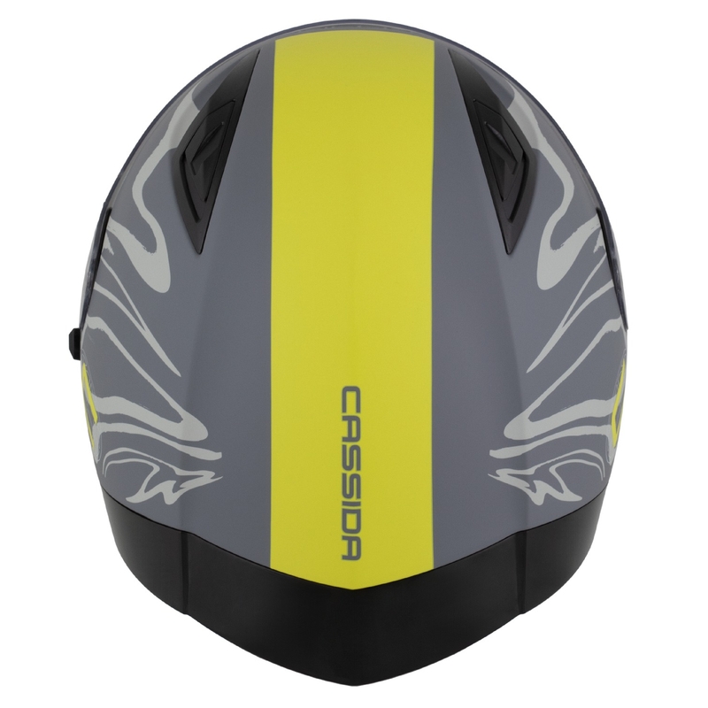 Integrálna prilba Cassida Orbit Multivers matná šedo-fluo žlto-čierna