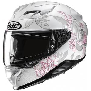Integrálna helma na motorku HJC F71 Eliz MC8 bielo-sivá