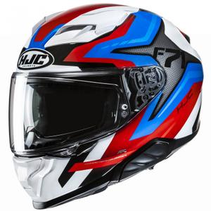 Integrálna helma na motorku HJC F71 Fes MC21 bielo-modro-červená