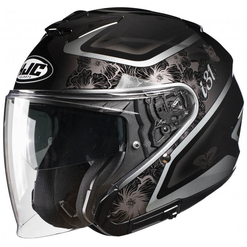 Otvorená prilba na motocykel HJC i31 Iona MC5 čierno-sivá