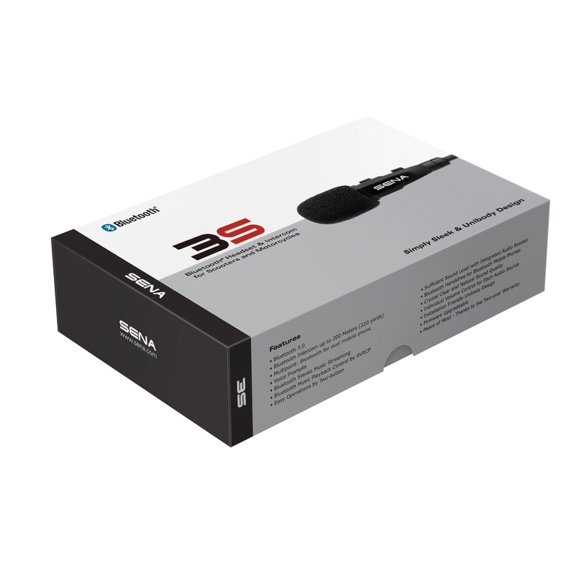 Bluetooth Intercom SENA 3S pre otvorené prilby