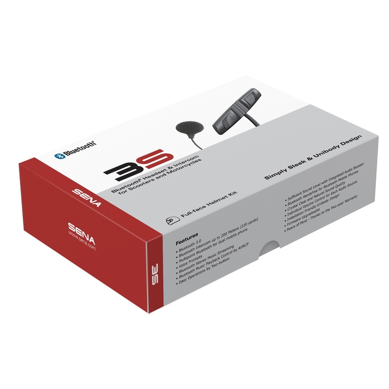 Bluetooth Intercom SENA 3S pre integrálne prilby
