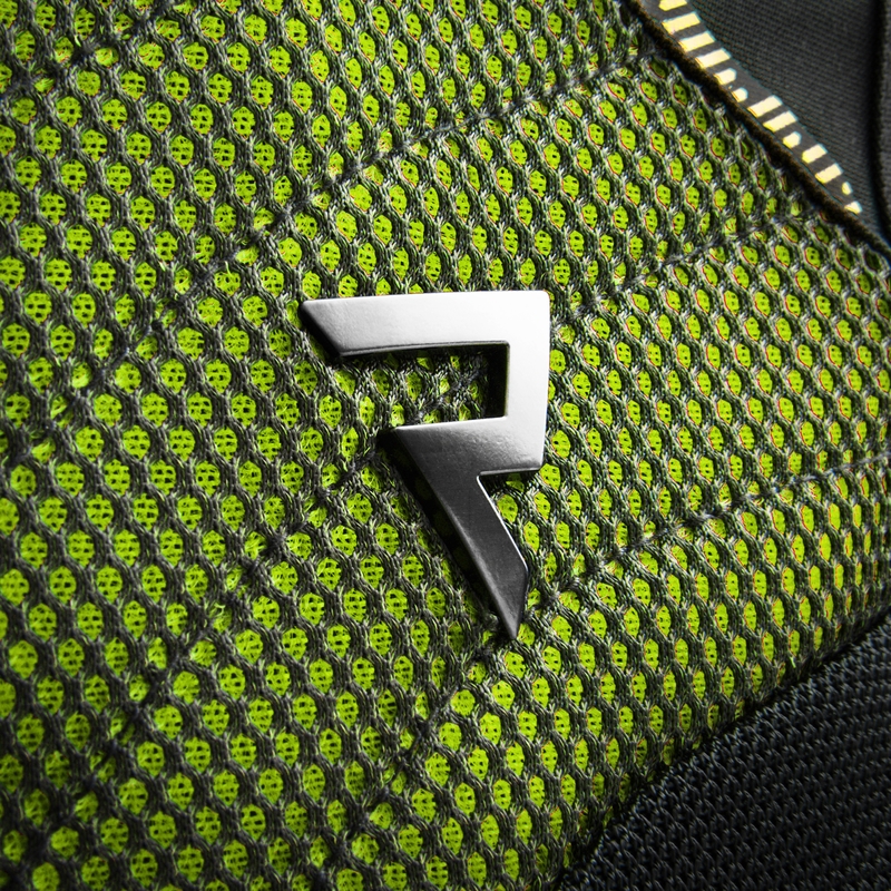 Dámska bunda na motorku Rebelhorn Jax čierno-fluo žltá