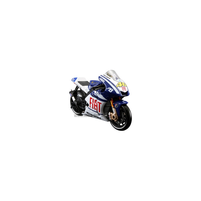 Model motocykla Maisto-YAMAHA M1 VALENTINO ROSSI