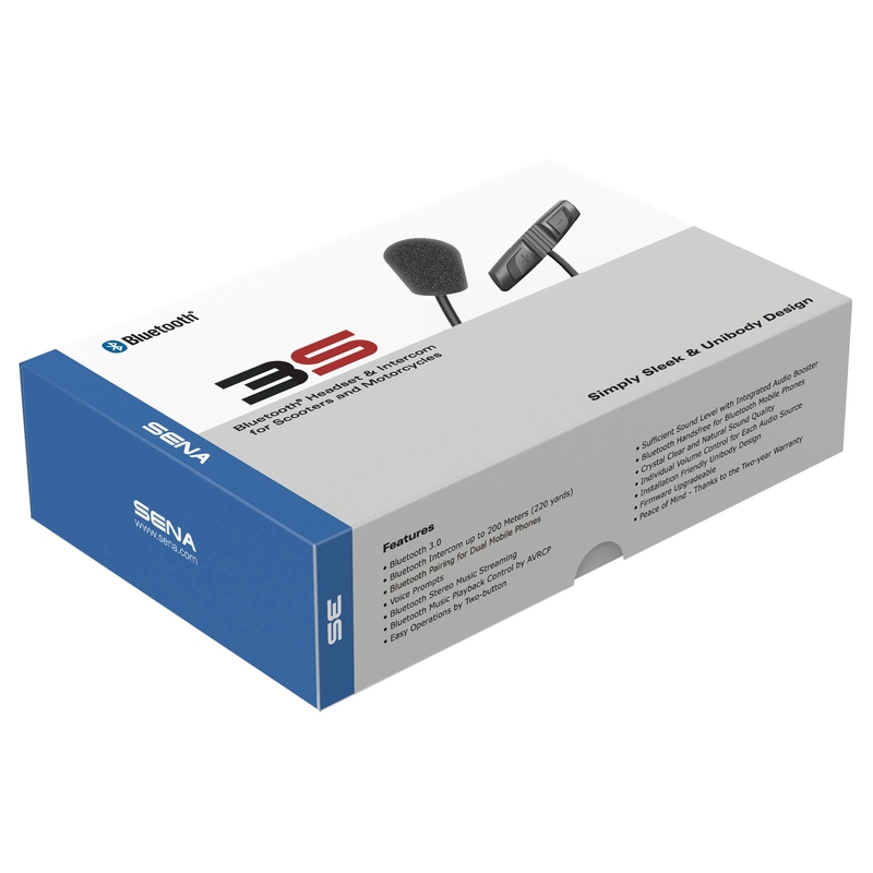 Bluetooth Intercom SENA 3S pre integrálne prilby vrátane mikrofónu výpredaj