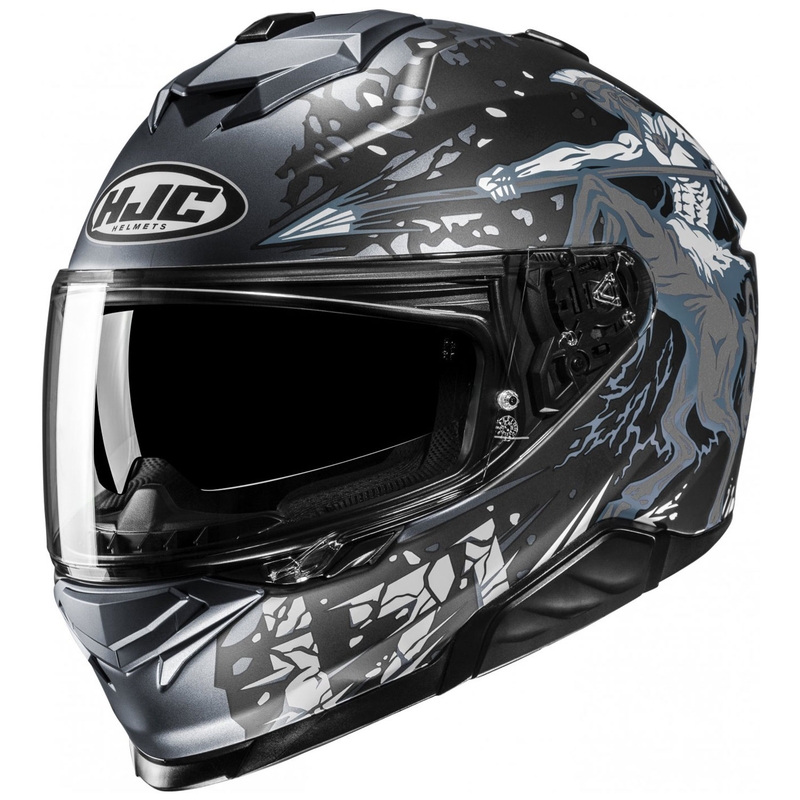 Integrálna prilba na motocykel HJC i71 Taurus MC5SF čierno-sivá