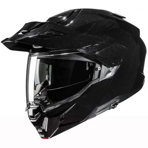 Výklopná prilba na motorku HJC i80 Solid metalická čierna