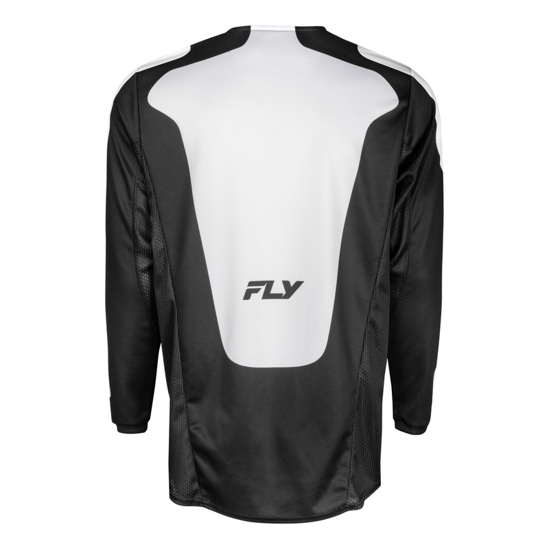Motokrosový dres FLY Racing Kinetic Sym čierno-biely