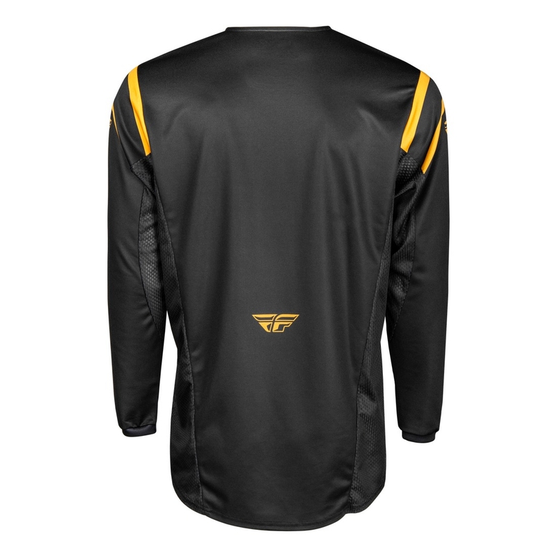 Motokrosový dres FLY Racing Kinetic Centre čierno-zlatý
