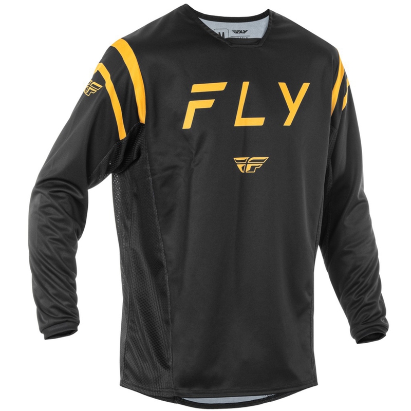 Motokrosový dres FLY Racing Kinetic Centre čierno-zlatý