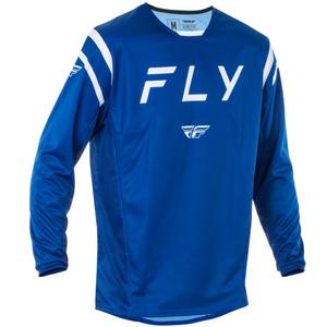 Motokrosový dres FLY Racing Kinetic Centre modro-biely