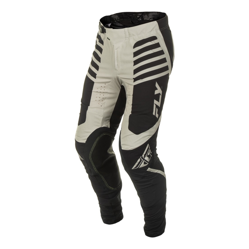 Motokrosové nohavice FLY Racing Lite čierno-šedé