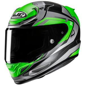 Integrálna prilba na motorku HJC RPHA 12 Brels MC4HSF zeleno-sivo-čierna