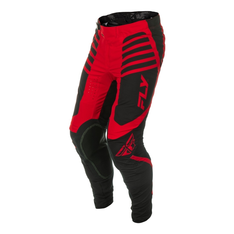 Motokrosové nohavice FLY Racing Lite čierno-červené